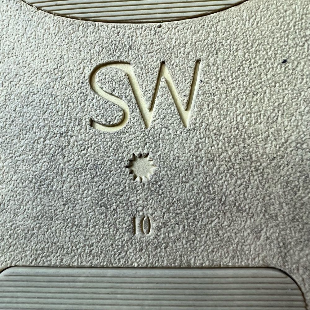 Stuart Weitzman Superstud Leather Pool Slide - image 8